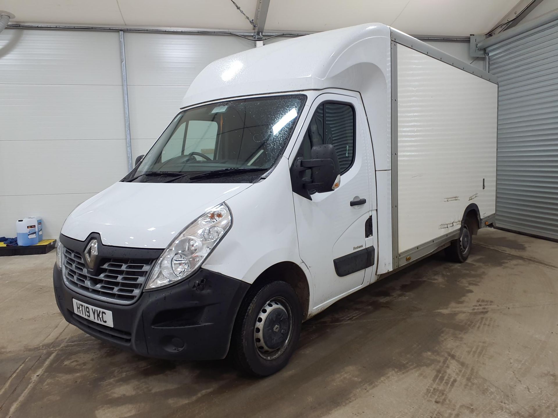 (ON SALE) RENAULT MASTER LL35 *LWB - LOW LOADER / LUTON BOX* (2019 - EURO 6) 2.3 DCI - (1 OWNER) - Image 2 of 6