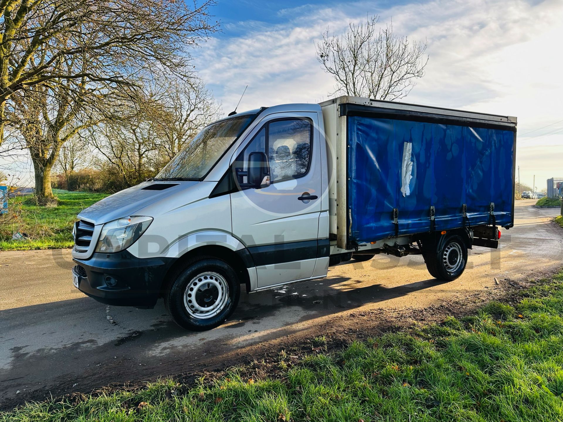MERCEDES-BENZ SPRINTER 313 CDI - *LWB CURTAINSIDER TRUCK* - 2016 MODEL - 3 SEATER CABIN - AIR CON!!! - Image 5 of 26