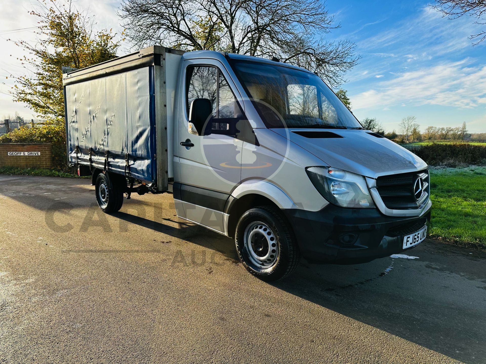 MERCEDES-BENZ SPRINTER 313 CDI - *LWB CURTAINSIDER TRUCK* - 2016 MODEL - 3 SEATER CABIN - AIR CON!!! - Image 2 of 26