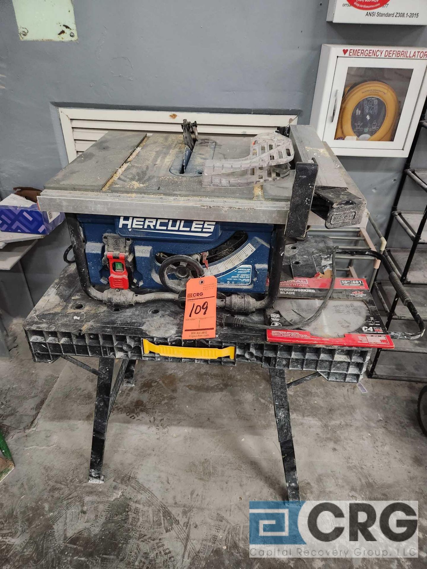 Hercules Compact Jobsite Table Saw