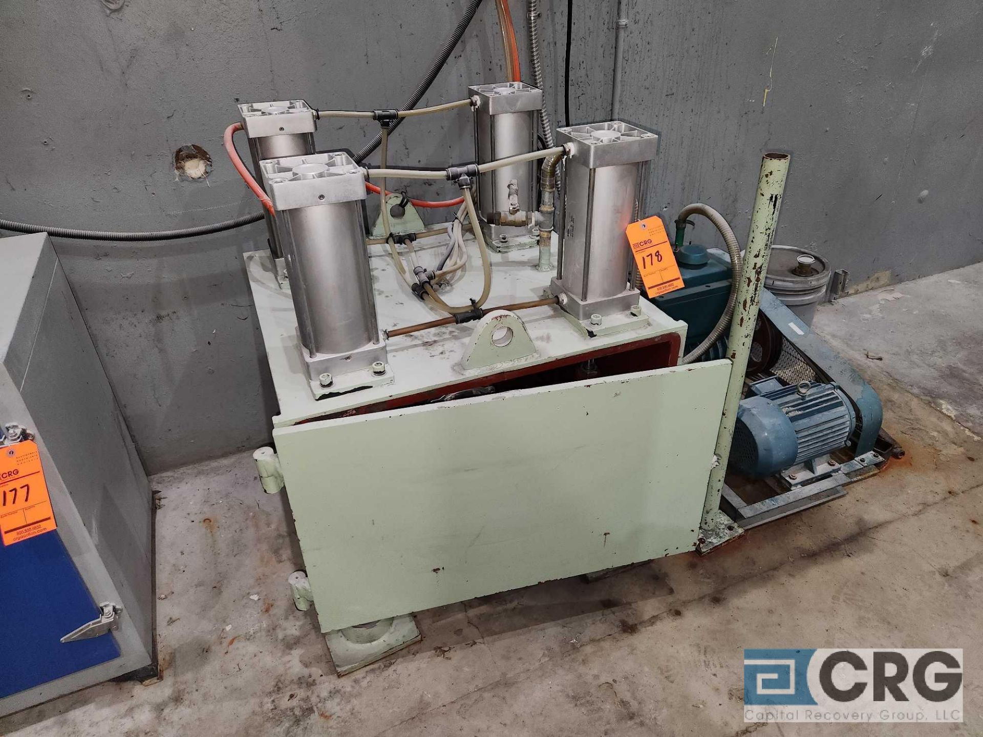 4-post hydraulic vacuum press