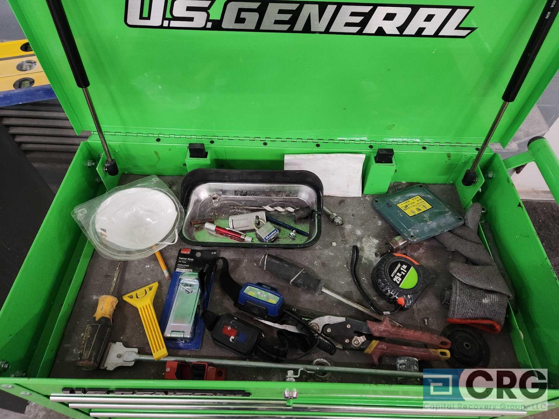 U.S. General 5-Compartment Portable Tool Box - Image 2 of 4