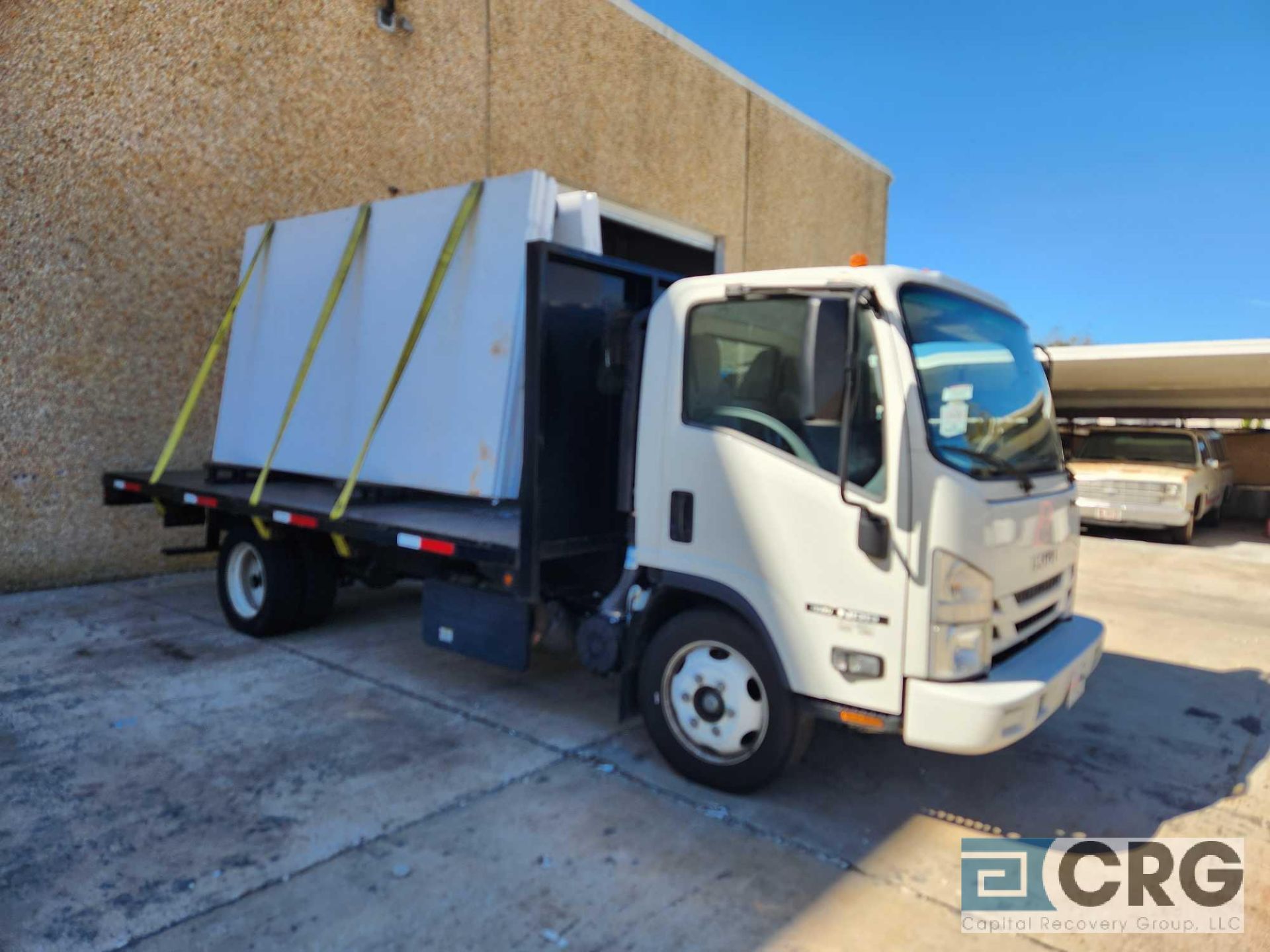 2020 Isuzu NPR diesel 16 ft. flatbed truck - Image 2 of 9