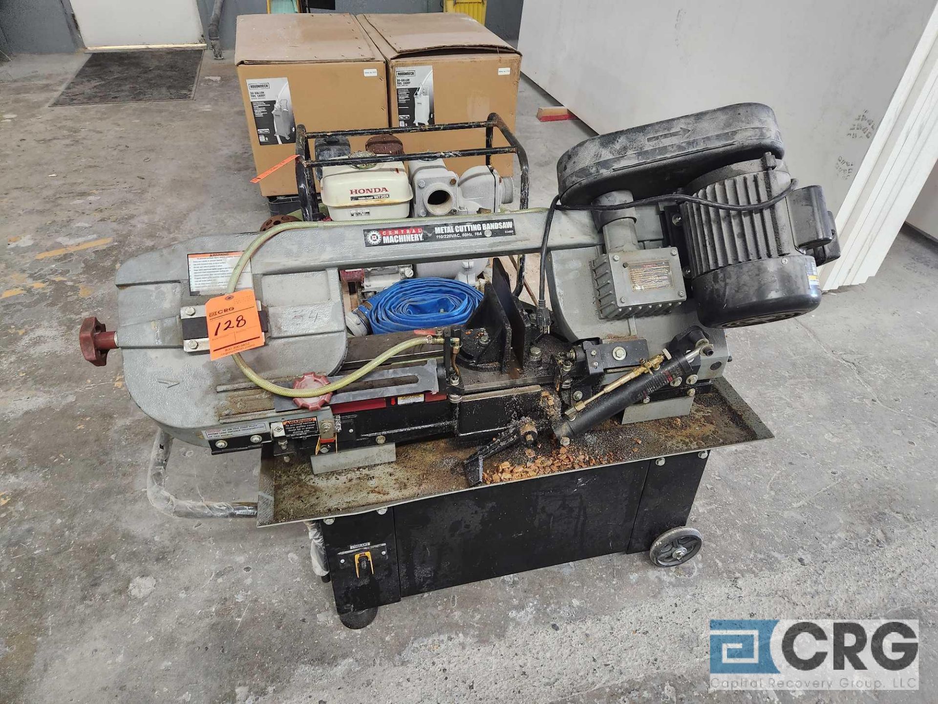 Central Machinery Portable Horizontal Metal Cutting Bandsaw