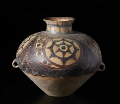 Arte Cinese A fine polichrome earthenware jarChina, Yangshao culture, 5th-6th millenium bC.