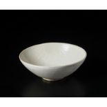 Arte Cinese A fine Qingbai conical bowl with lotus scroll moulded decorationChina, Song, 13th centu