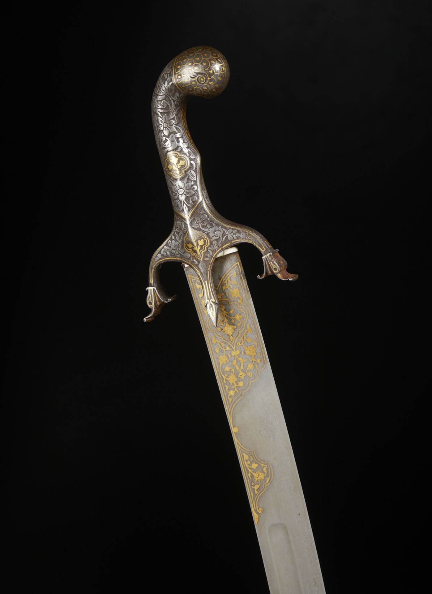 Arte Indiana Indian cerimonial scimitar India, Rajasthan, 18th century . - Image 5 of 7