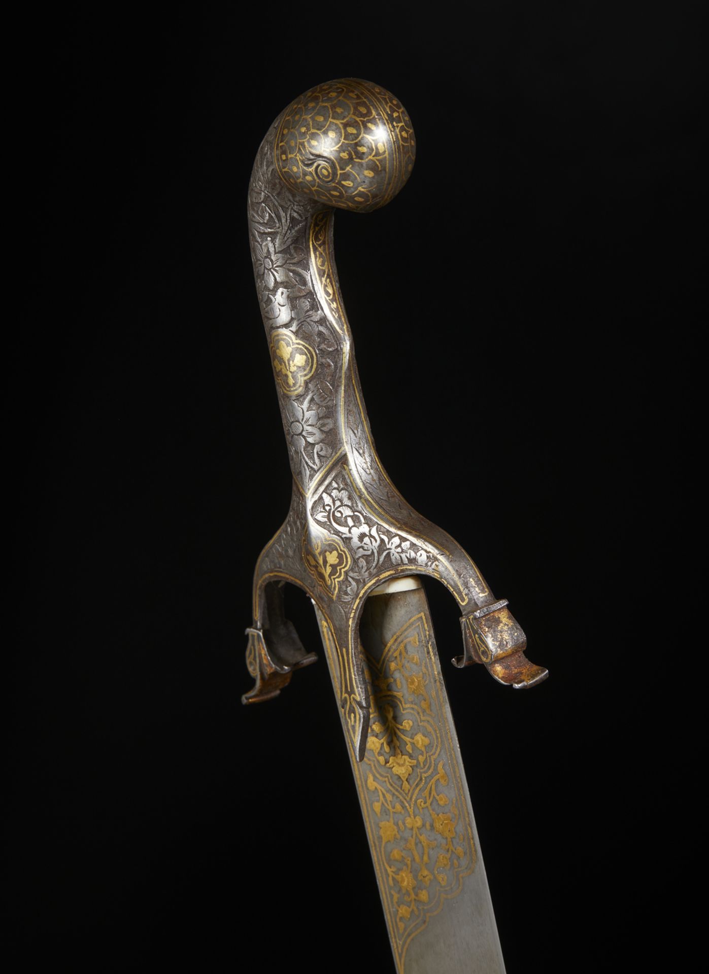 Arte Indiana Indian cerimonial scimitar India, Rajasthan, 18th century . - Image 6 of 7