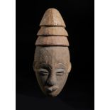 Arte africana Democratic Republic of Congo, Pende. Wooden mask. .