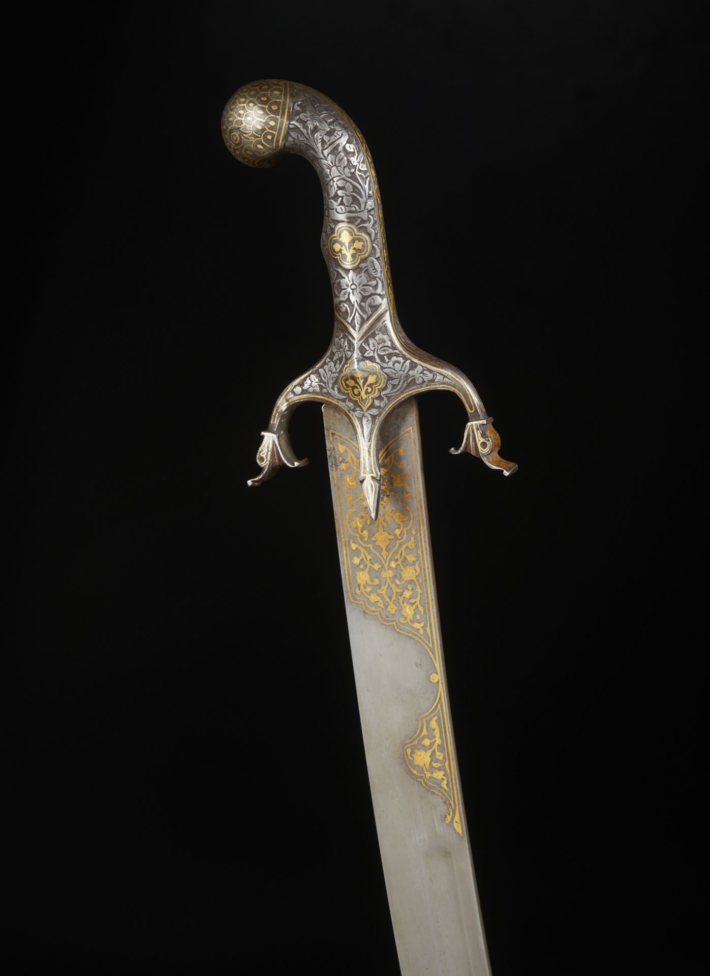 Arte Indiana Indian cerimonial scimitar India, Rajasthan, 18th century . - Image 4 of 7