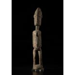 Arte africana Mali, Dogon.Nommo figure.Wood and deposits. 19th cent.