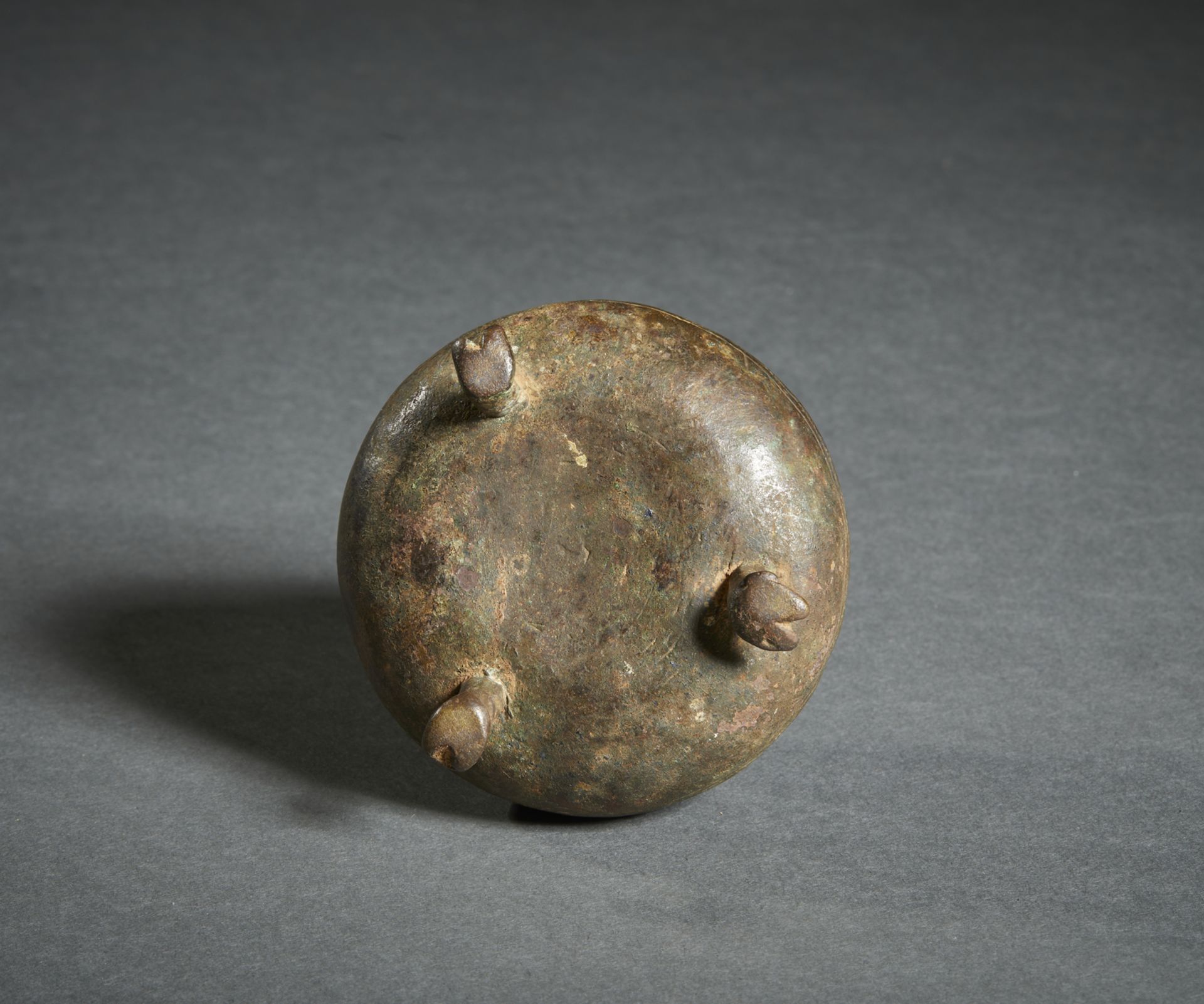 Bronze tripod container Possibly Swat Valley Cm 9,00 x 6,00 - Image 3 of 3