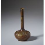 Bottle vase with gold agemina Japan, Meiji, 19th centuryCm 9,00 x 18,40