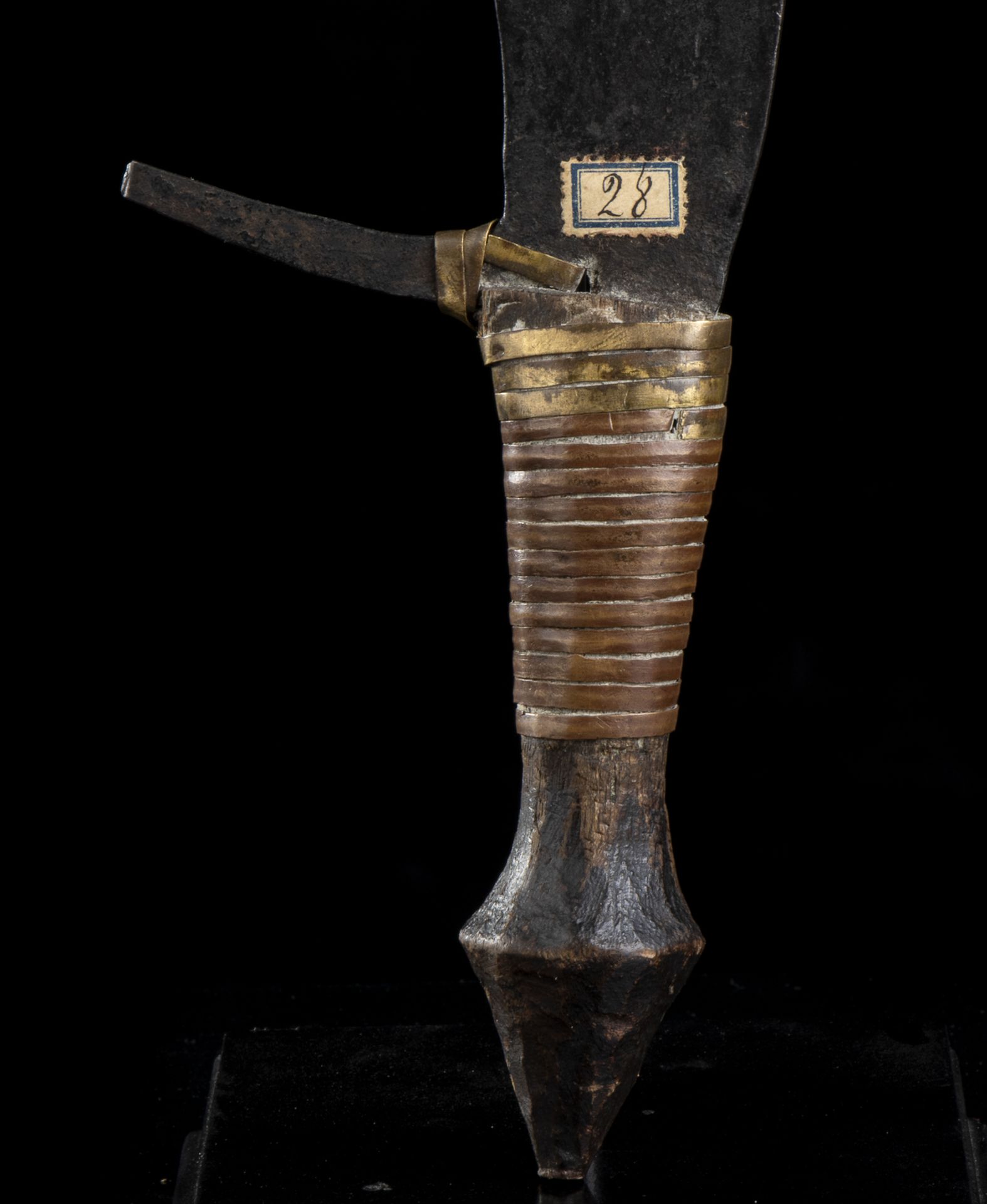 Gabon knife. Gabon, late 19th/early 20th century - Image 2 of 2