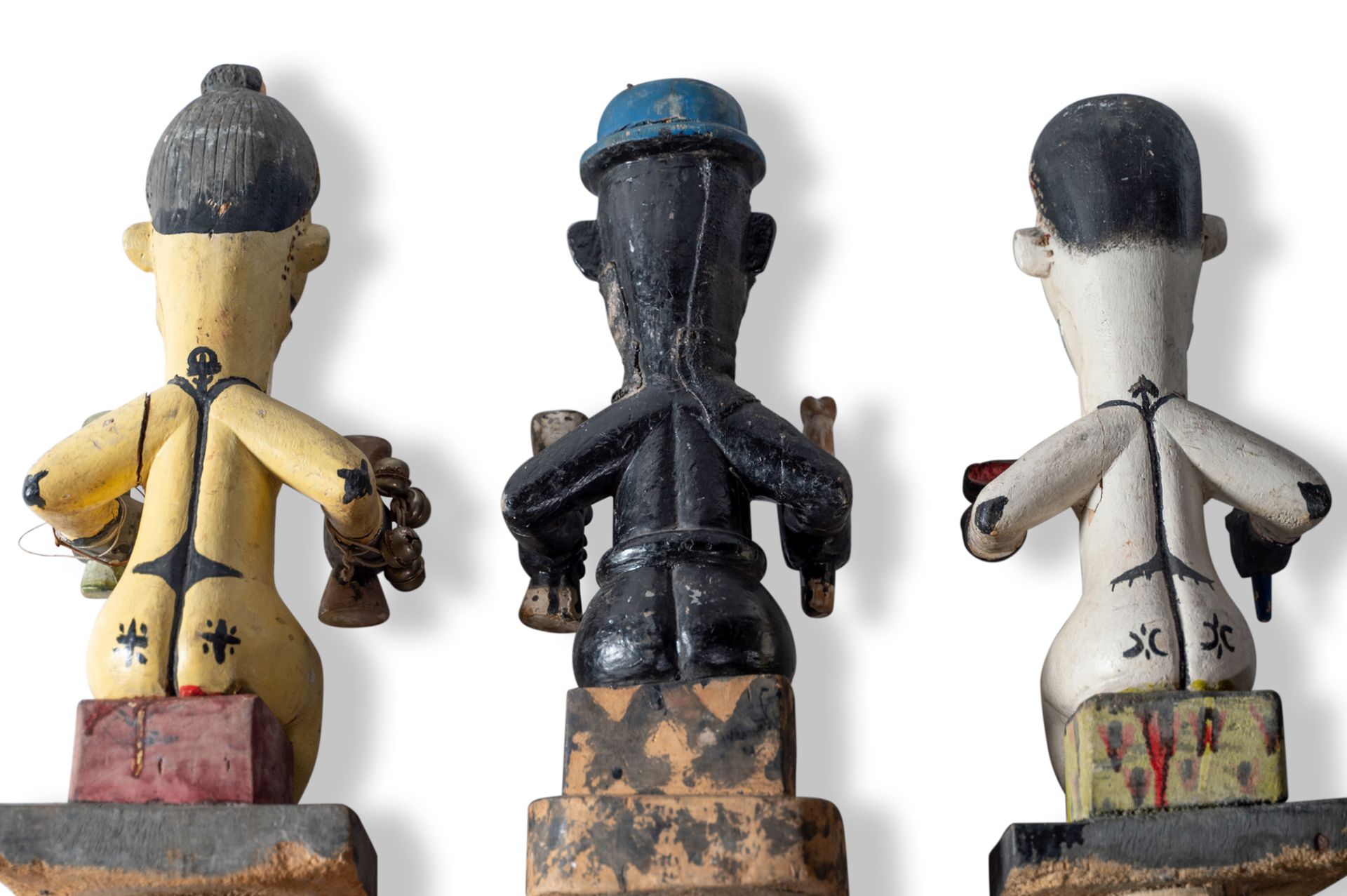 Collection of three Ogoni puppets. Nigeria. - Image 4 of 4