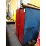 Metal Parts Cabinet w/ Contents