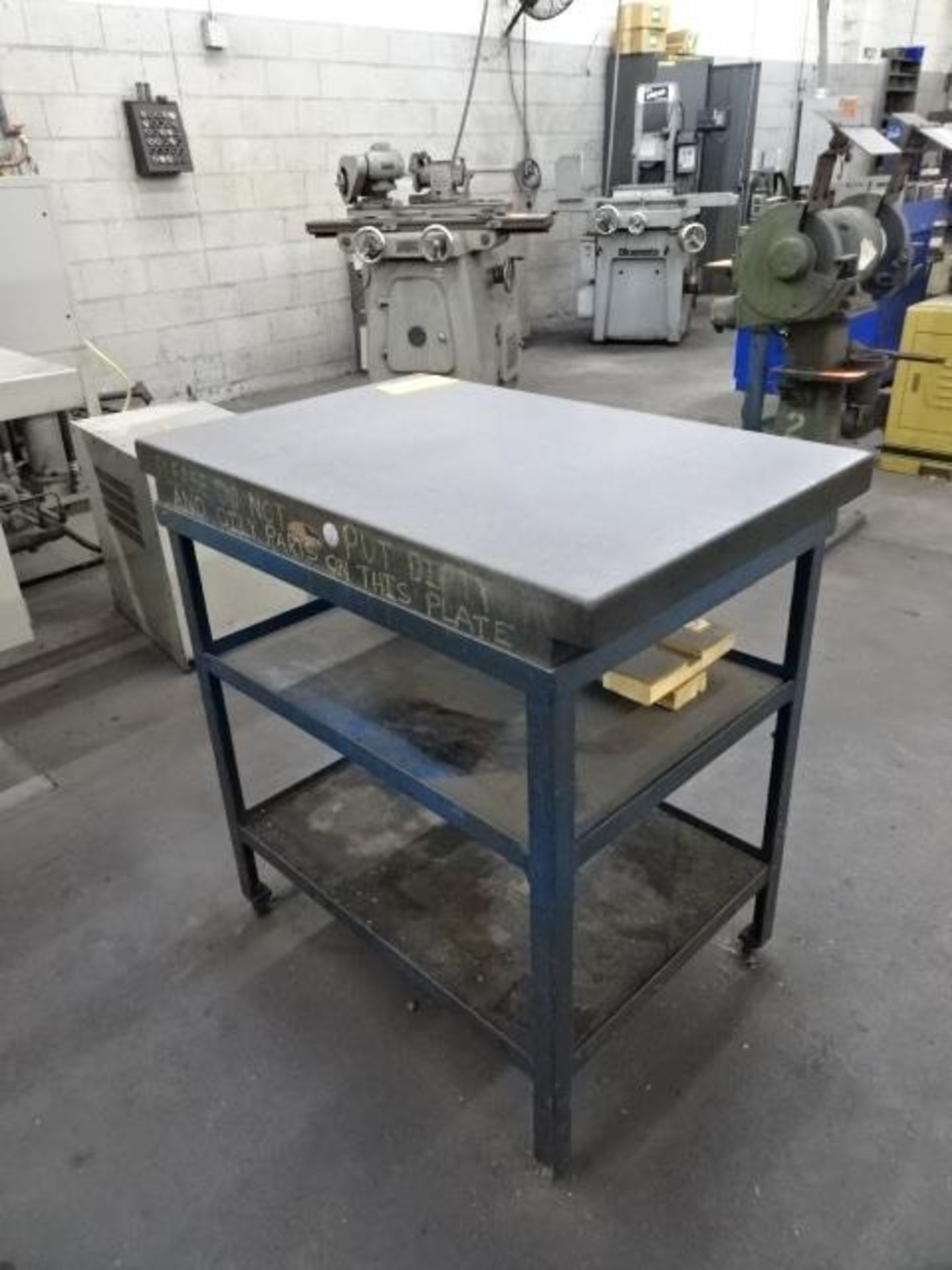 Granite Surface Plate w/ Stand - Bild 2 aus 2