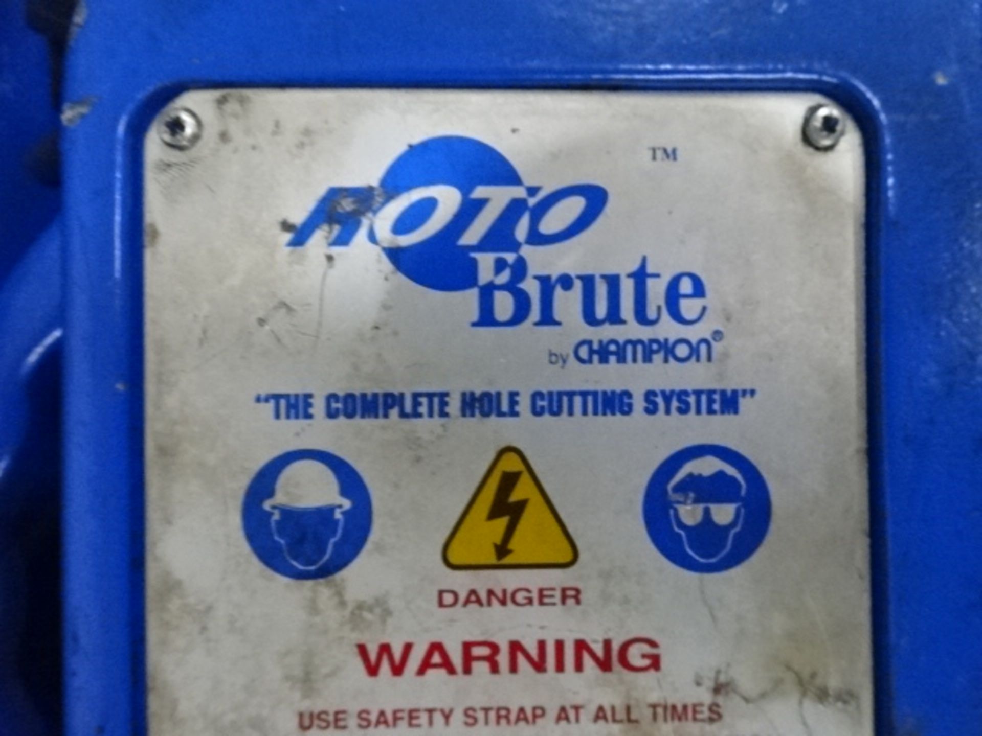 Roto Brute Portable Magnetic Drill Press - Image 2 of 2