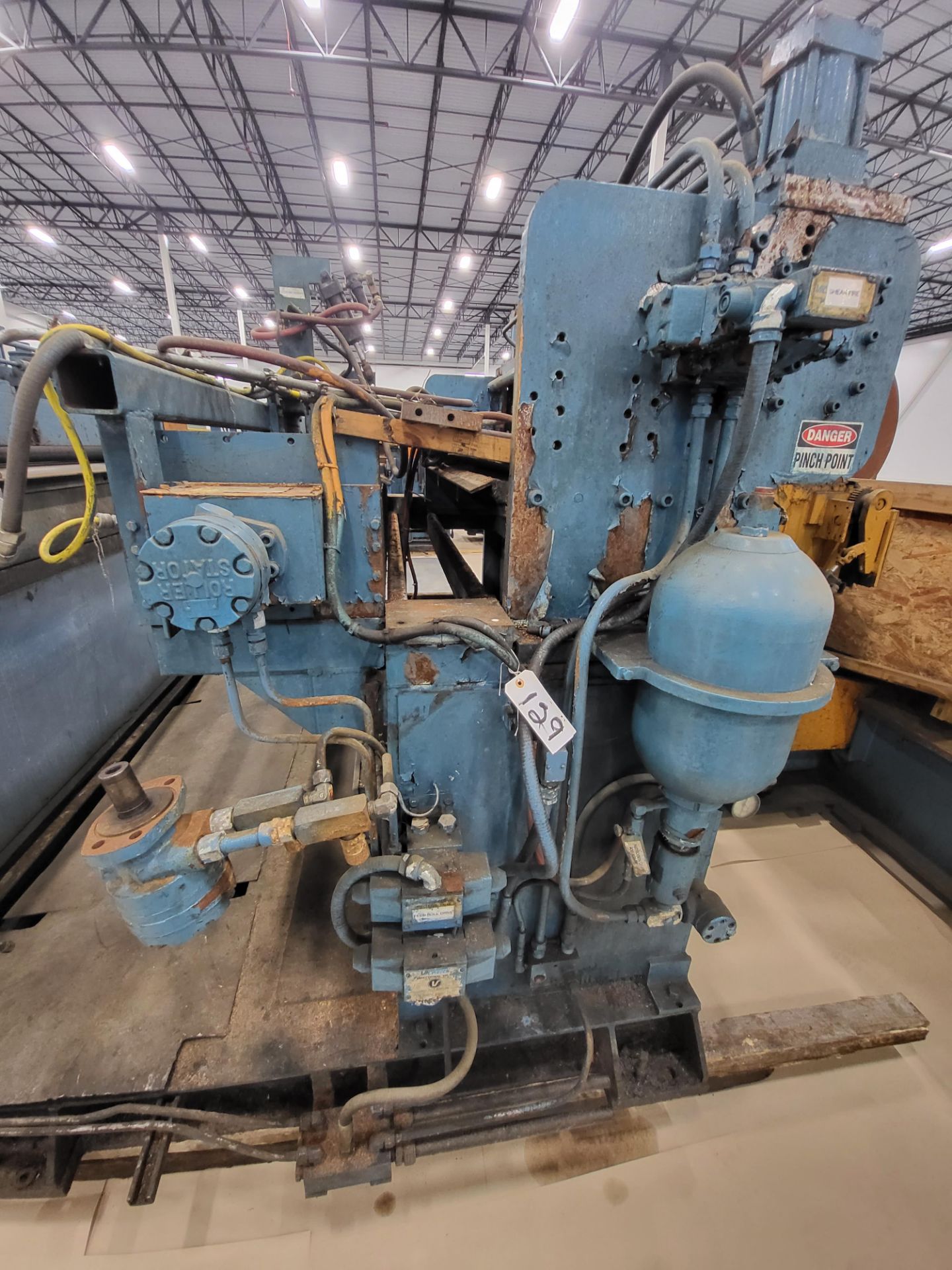 72" 14 gauge hydraulic shear no power unit - Image 2 of 4