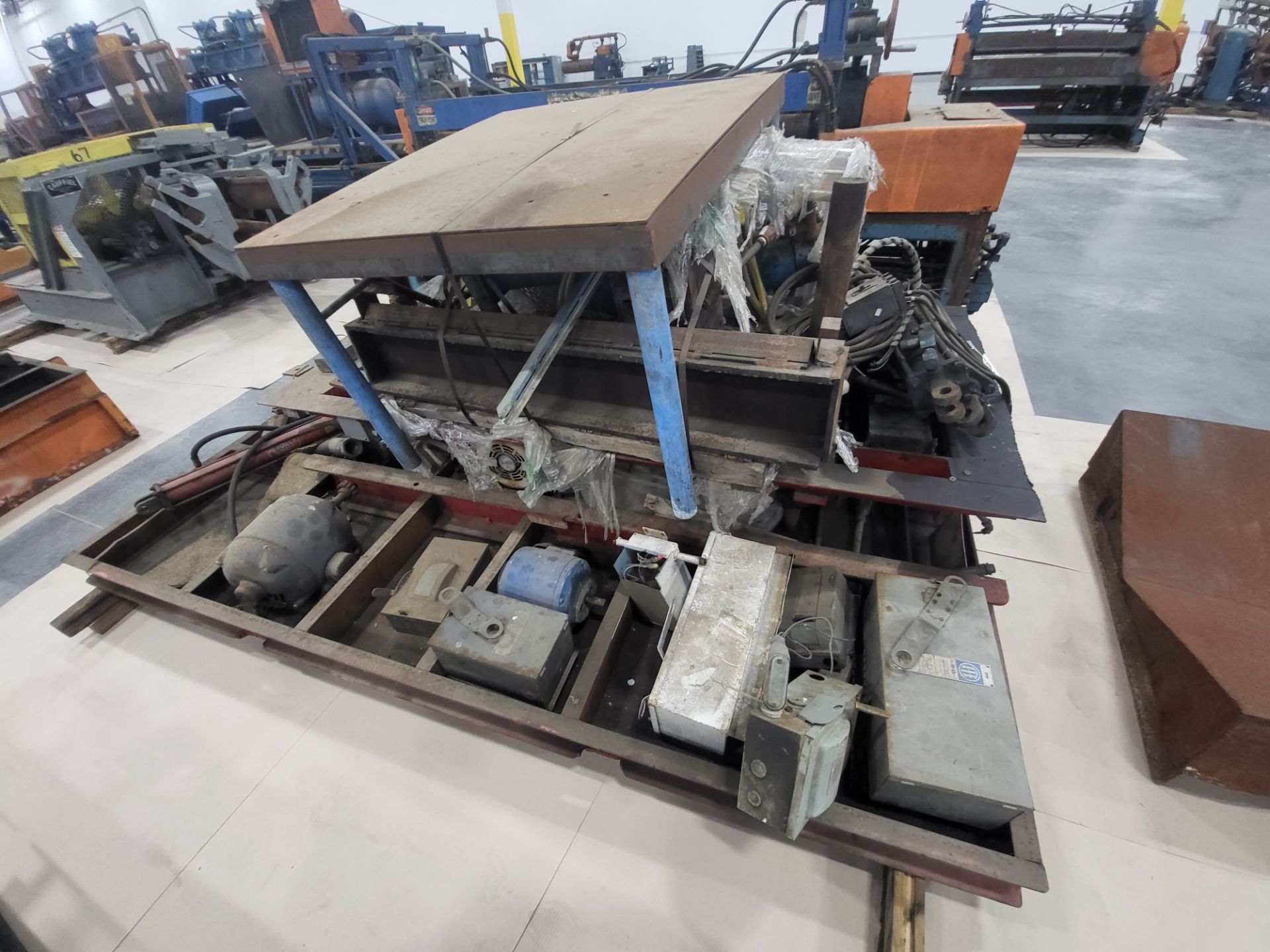 48" x 120" lift table capacity unknown