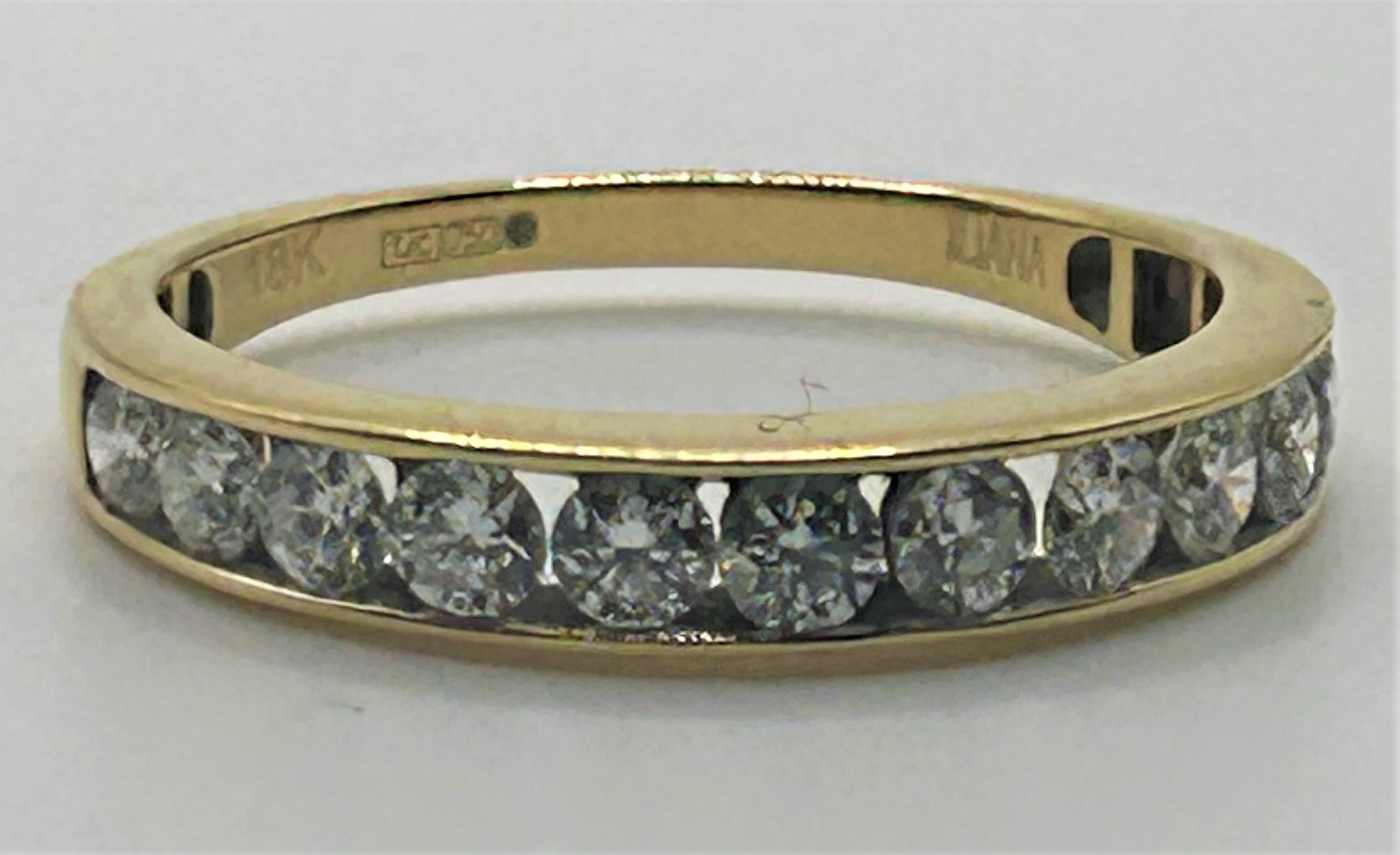 An 18ct gold and diamond ring, ring size S, with an International Gemological Institute - Image 3 of 3