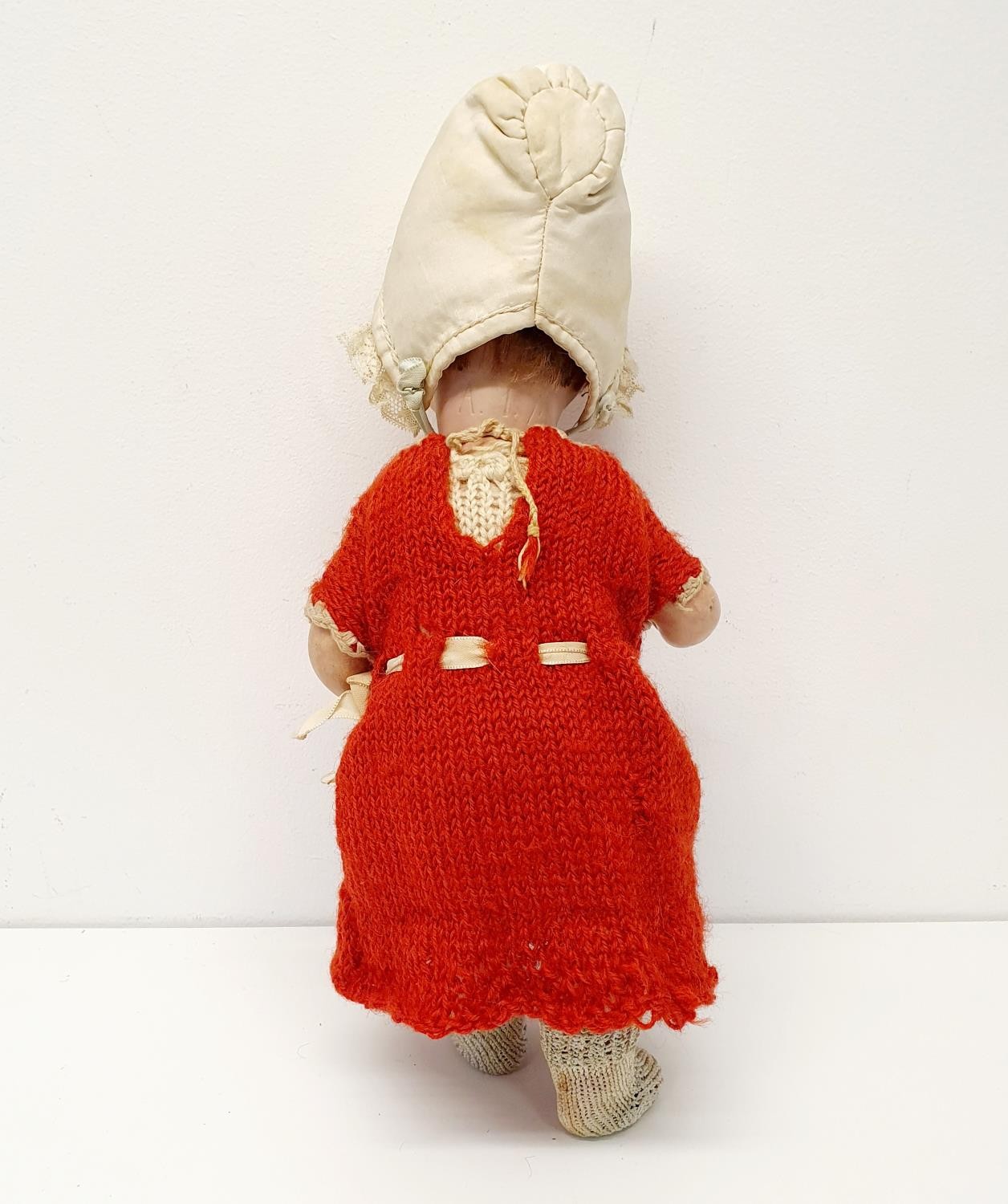 An Armand Marseille German bisque headed baby doll, No 990, a composite body, and millefiori glass - Image 2 of 3