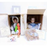 Assorted modern dolls, mostly boxed (2 boxes) Provenance: From a vast single owner collection from a