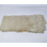 A late 19th/early 20th century lace shawl
