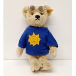 A Steiff plush blonde teddy bear, with growler, 35 cm Provenance: From a vast single owner