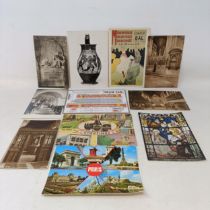 Assorted postcards (box)