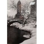 Alfred Eisenstaedt (American/German 1898-1995), Central Park After A Snowstorm, New York, 1959,