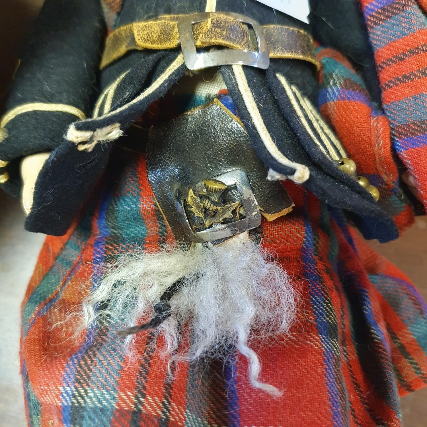 An Armand Marseille German bisque headed Scottish Boy doll, No 390, with a jointed composite body, - Image 7 of 7