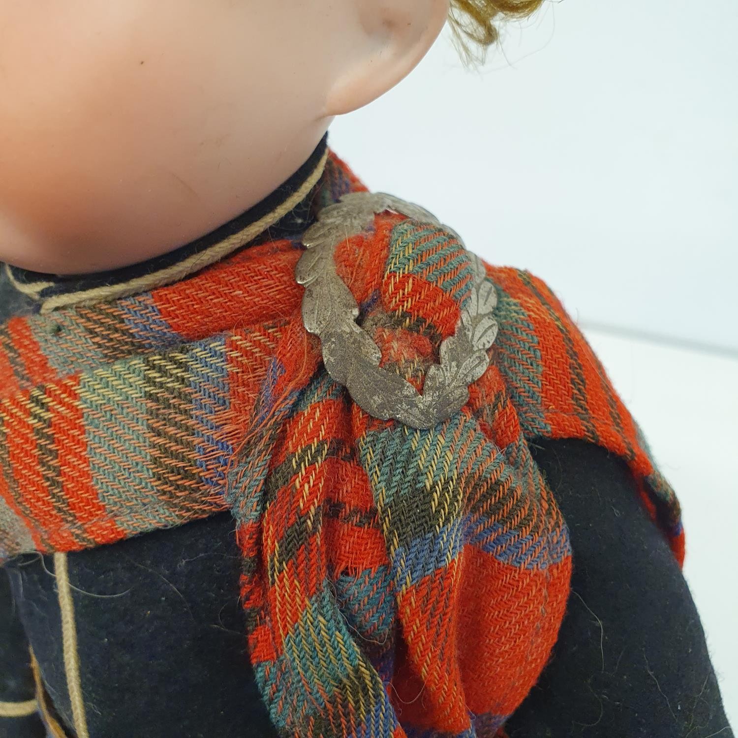 An Armand Marseille German bisque headed Scottish Boy doll, No 390, with a jointed composite body, - Image 5 of 7