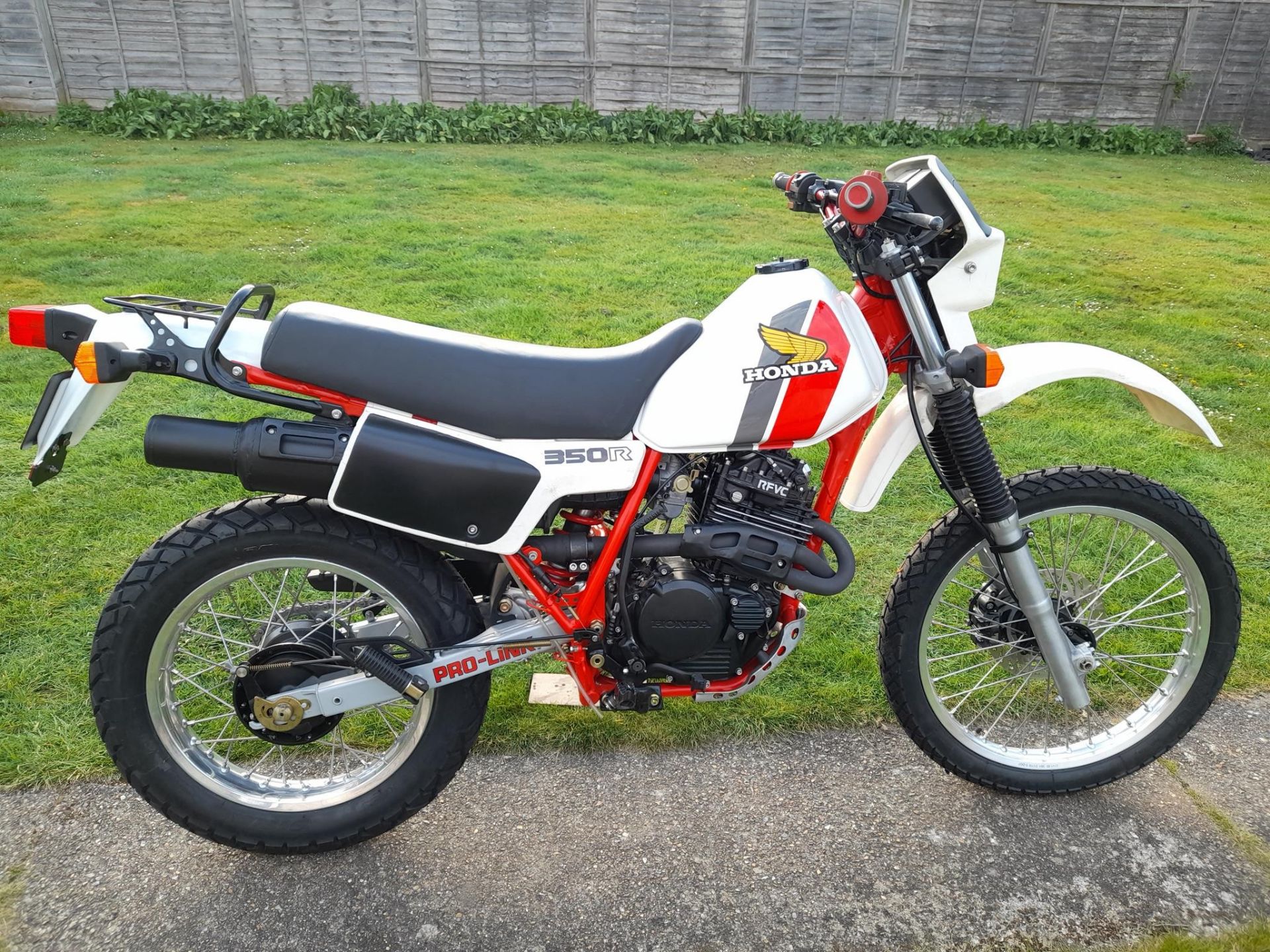 1989 Honda XL350R Registration number F740 ENV Frame number ND03-5010610 Engine number ND03E-5010607