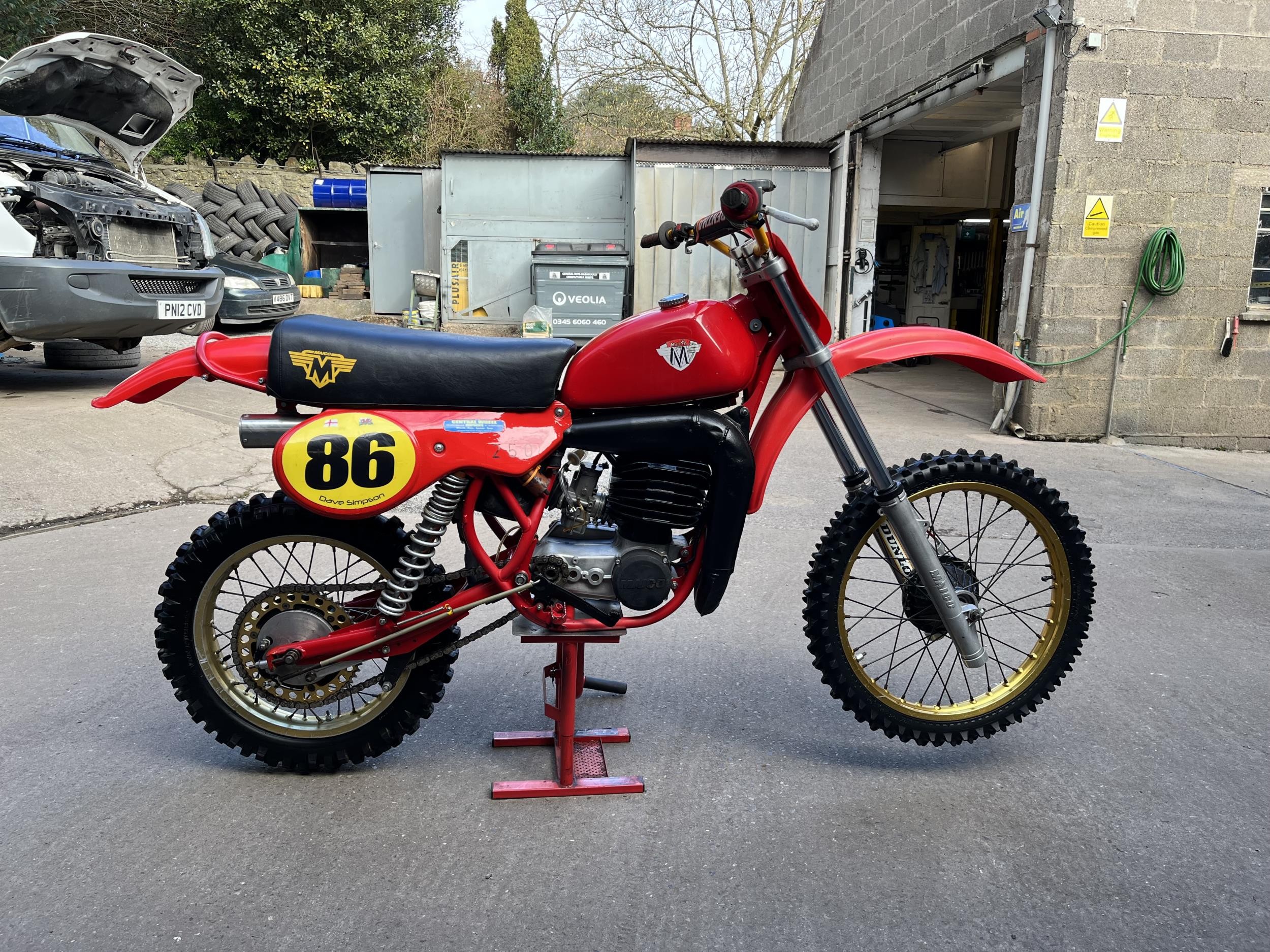1979 Maico 250 Twin shock Frame number TBA Engine number MT 3362783 Restored by the present owner