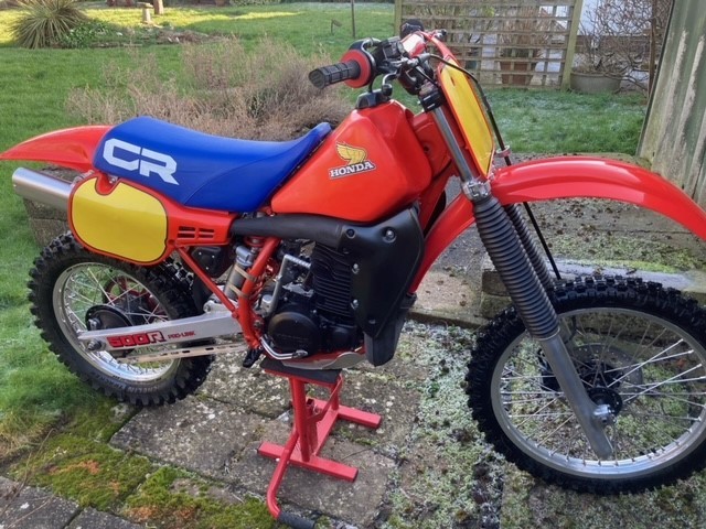 1984 Honda CR500 Moto Cross Frame number TBA Engine number TBA 500cc air cooled 2 stroke Engine