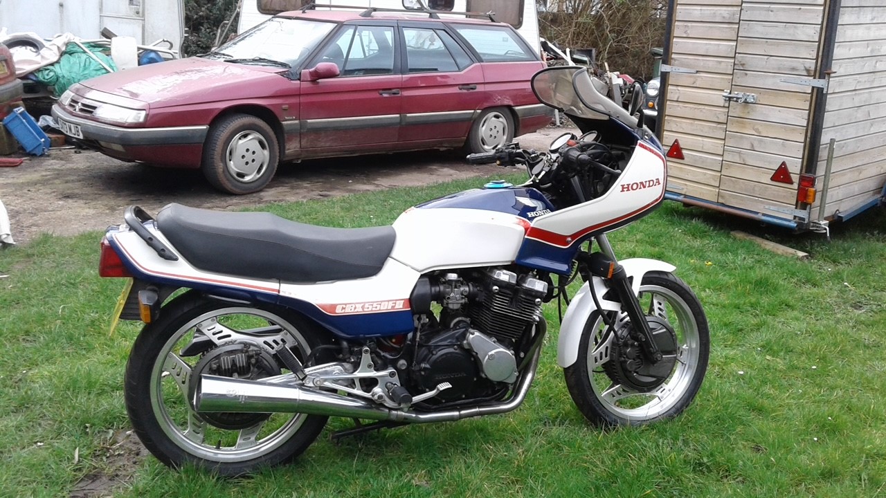 1983 Honda CBX550 F2-D Registration number A865 JWX Frame number PC042100918 Engine number - Image 3 of 10