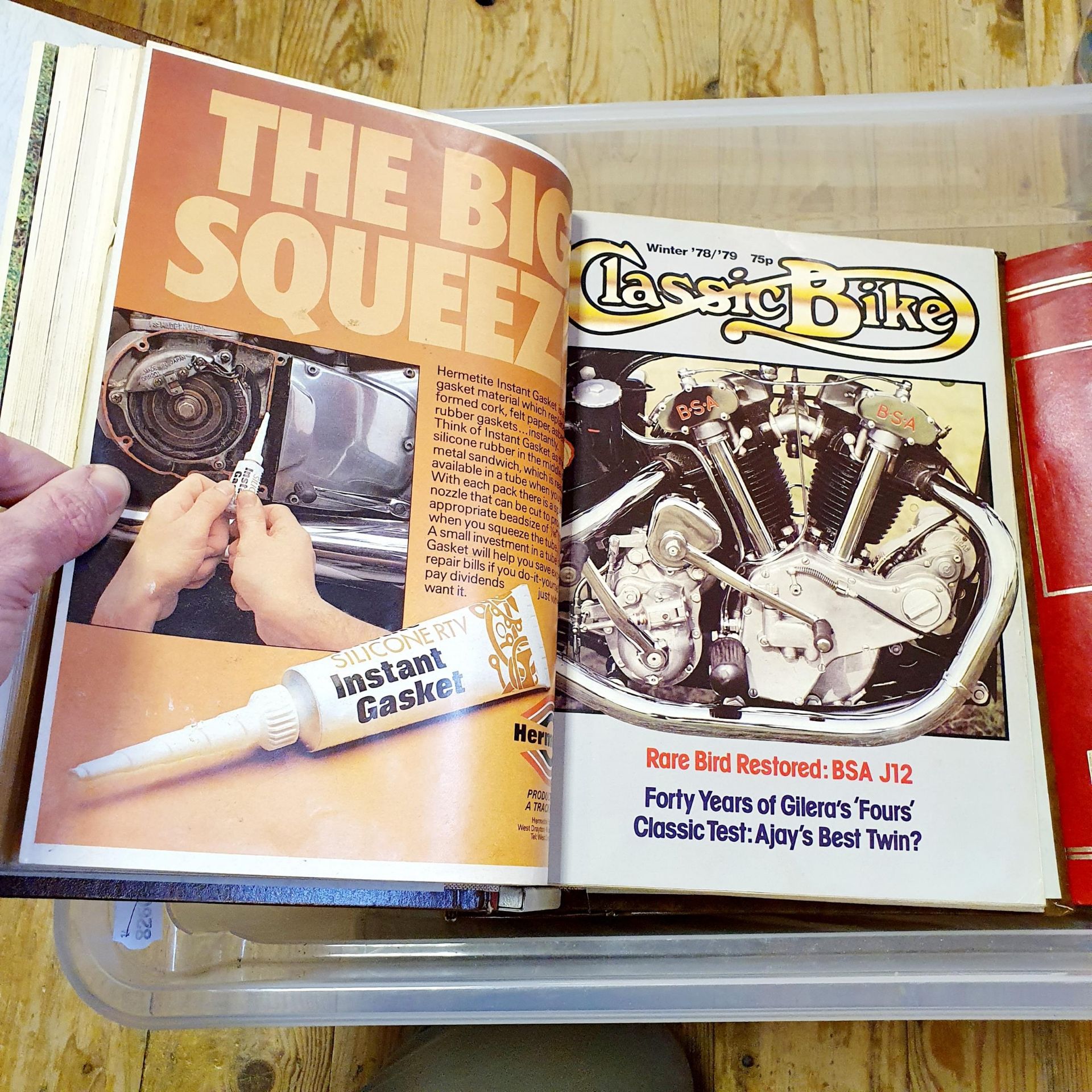 Classic Bike magazines, 1979-1986, in seven bindings Provenance: From The Elwyn Roberts Collection - Image 2 of 2