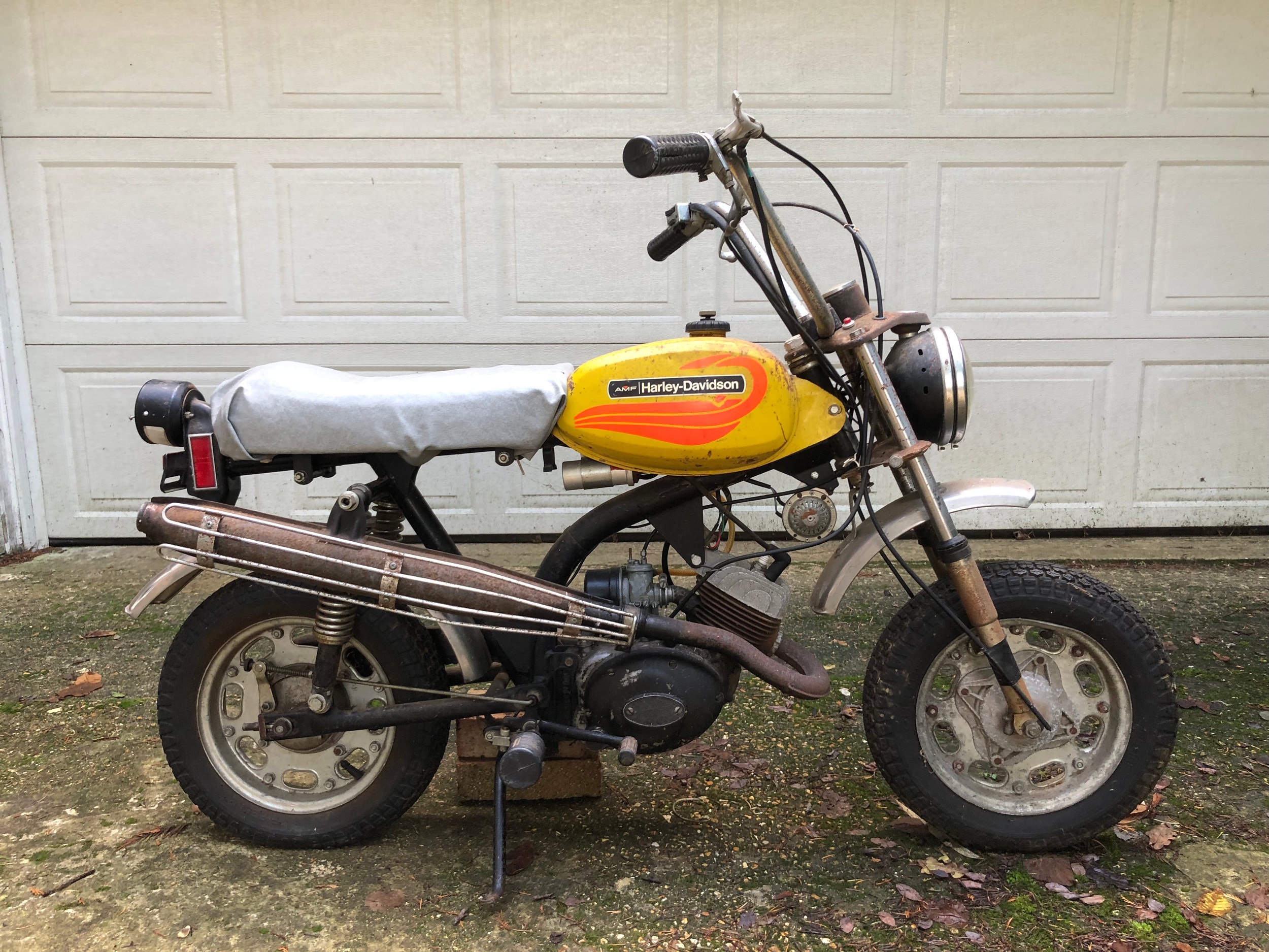 1972 AMF Harley Davidson MC 65 Shortster mini cycle Being sold without reserve All proceeds go to - Image 5 of 16