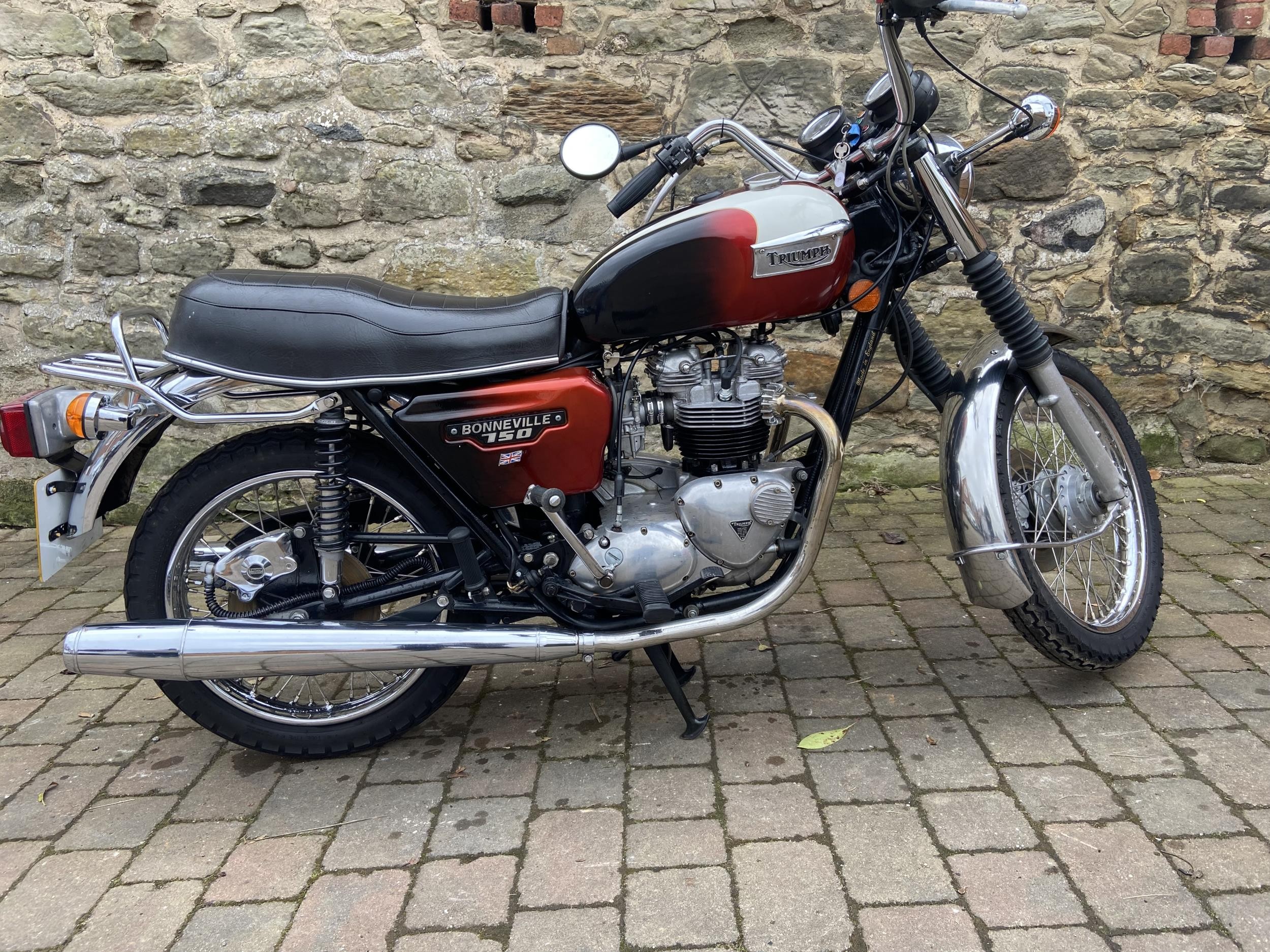 1978 Triumph T140E Bonneville Being sold without reserve Registration number LHN 926W Frame number