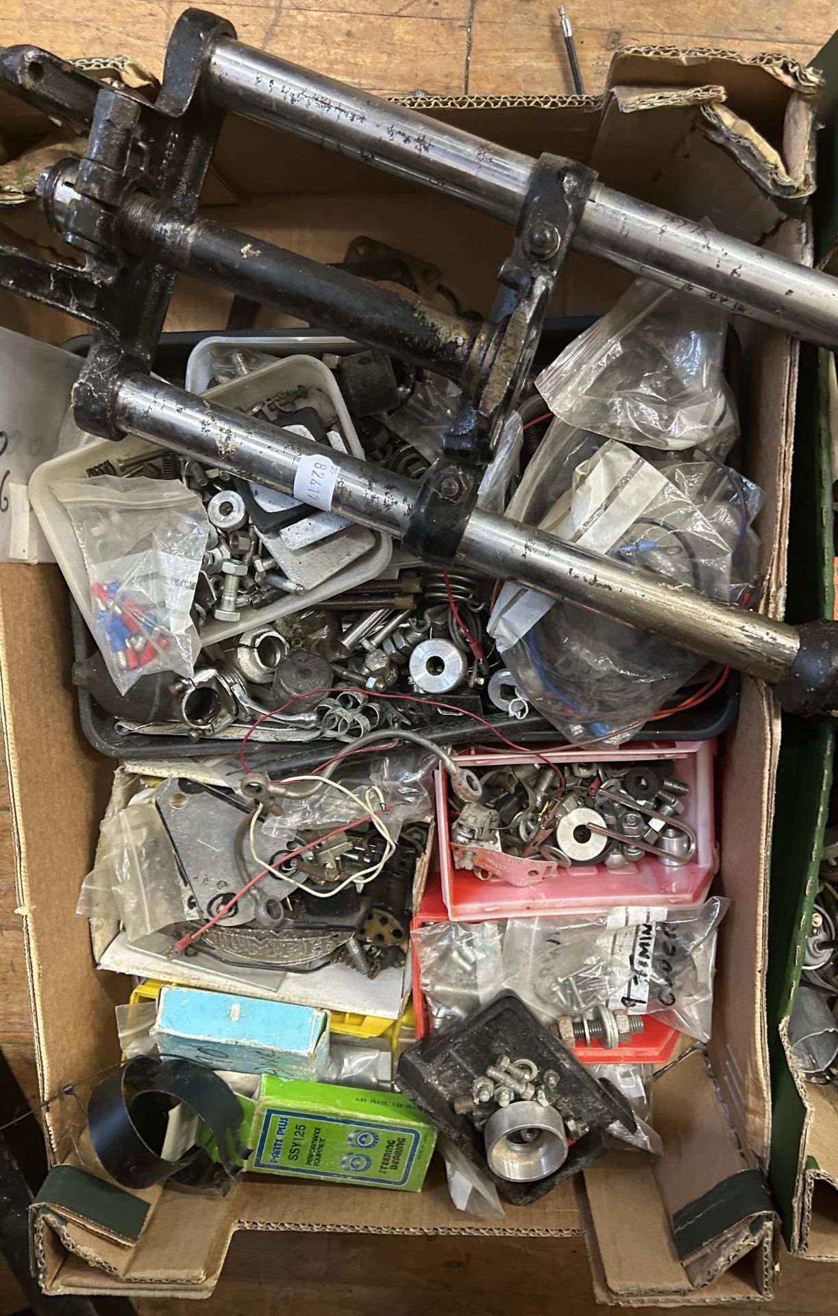 Assorted classic motorcycle spares (2 boxes) - Image 3 of 3