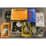 Assorted Triumph motorcycle spares (box)