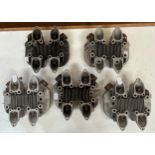 Assorted Triumph motorcycle cylinder heads (5)