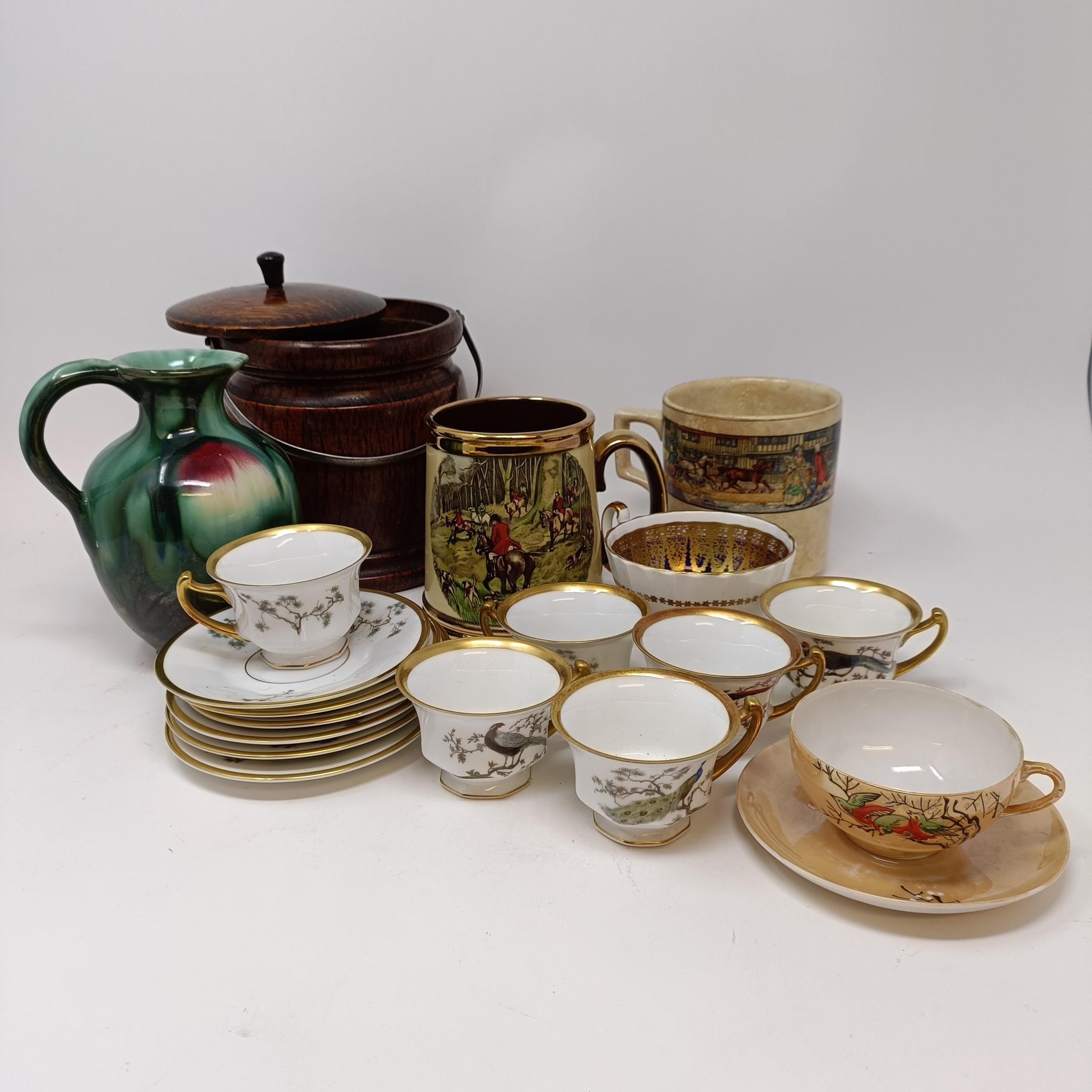 A set of four Aynsley cabinet cups and saucers, assorted other ceramics (2 boxes) - Image 16 of 20