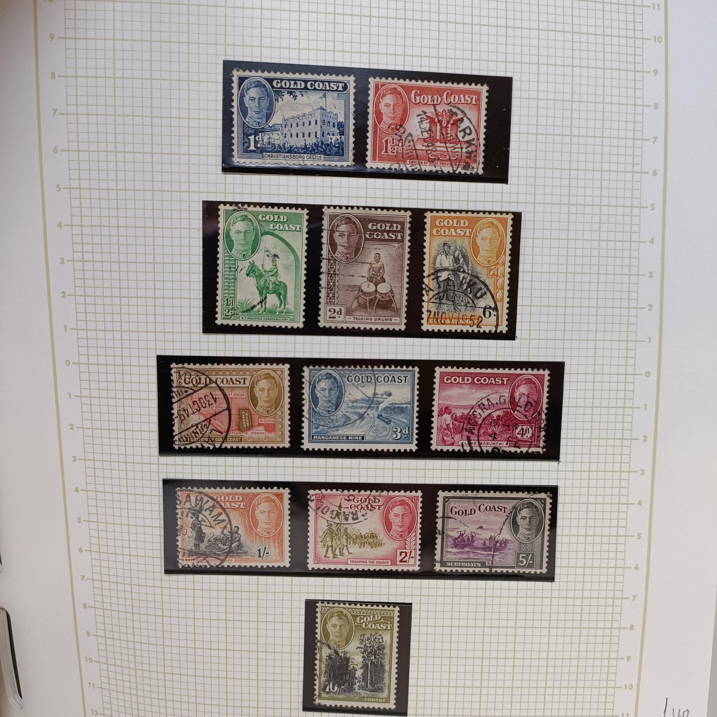 British Commonwealth - Collection in album with better GVI sets including Burma, Gold Coast, Hong - Image 27 of 36