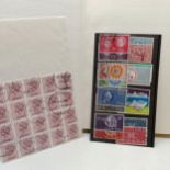 A collection of Irish stamps, in three albums, and a small stockbook of Irish stamps (4)