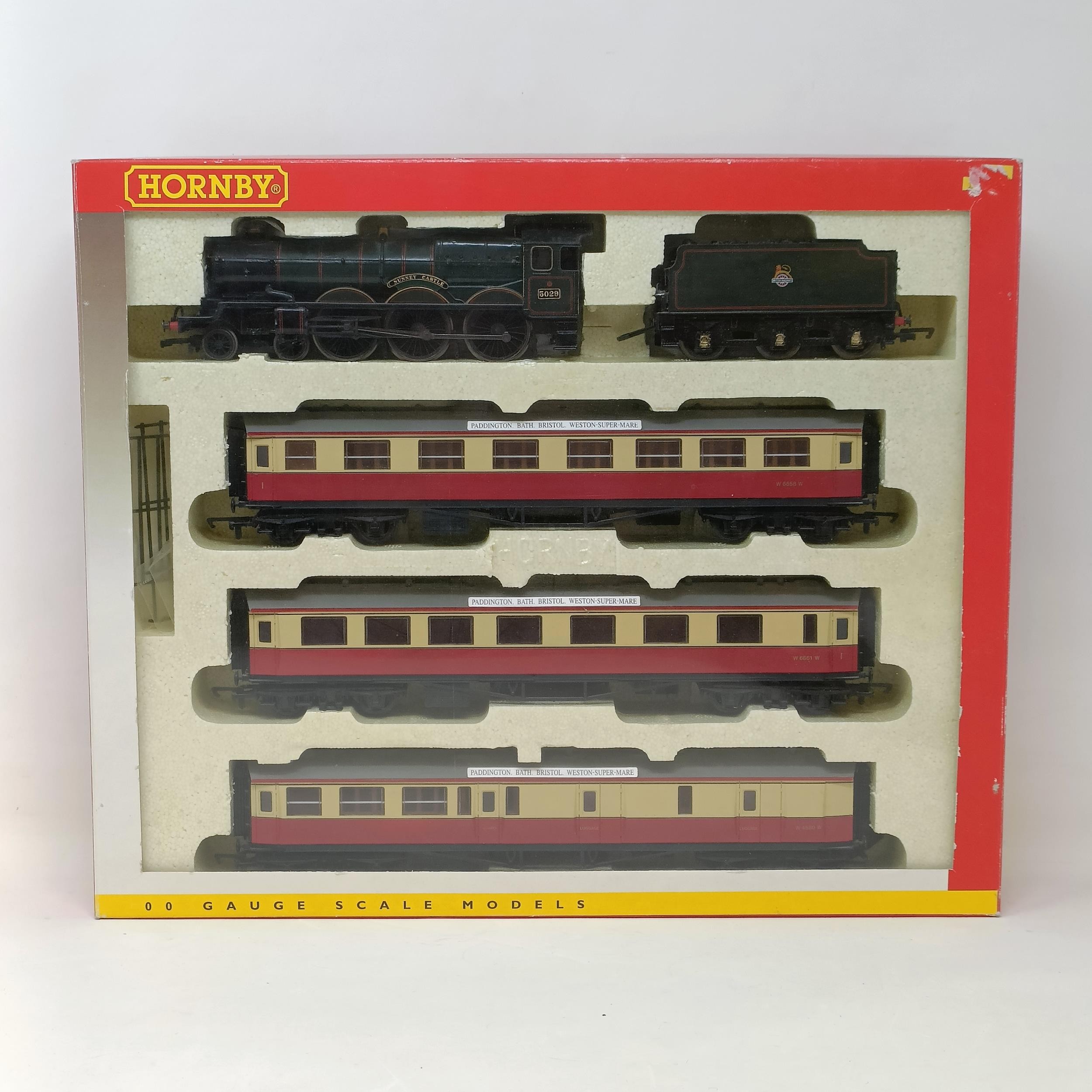 A Hornby OO gauge four car train set, No. R2024, boxed