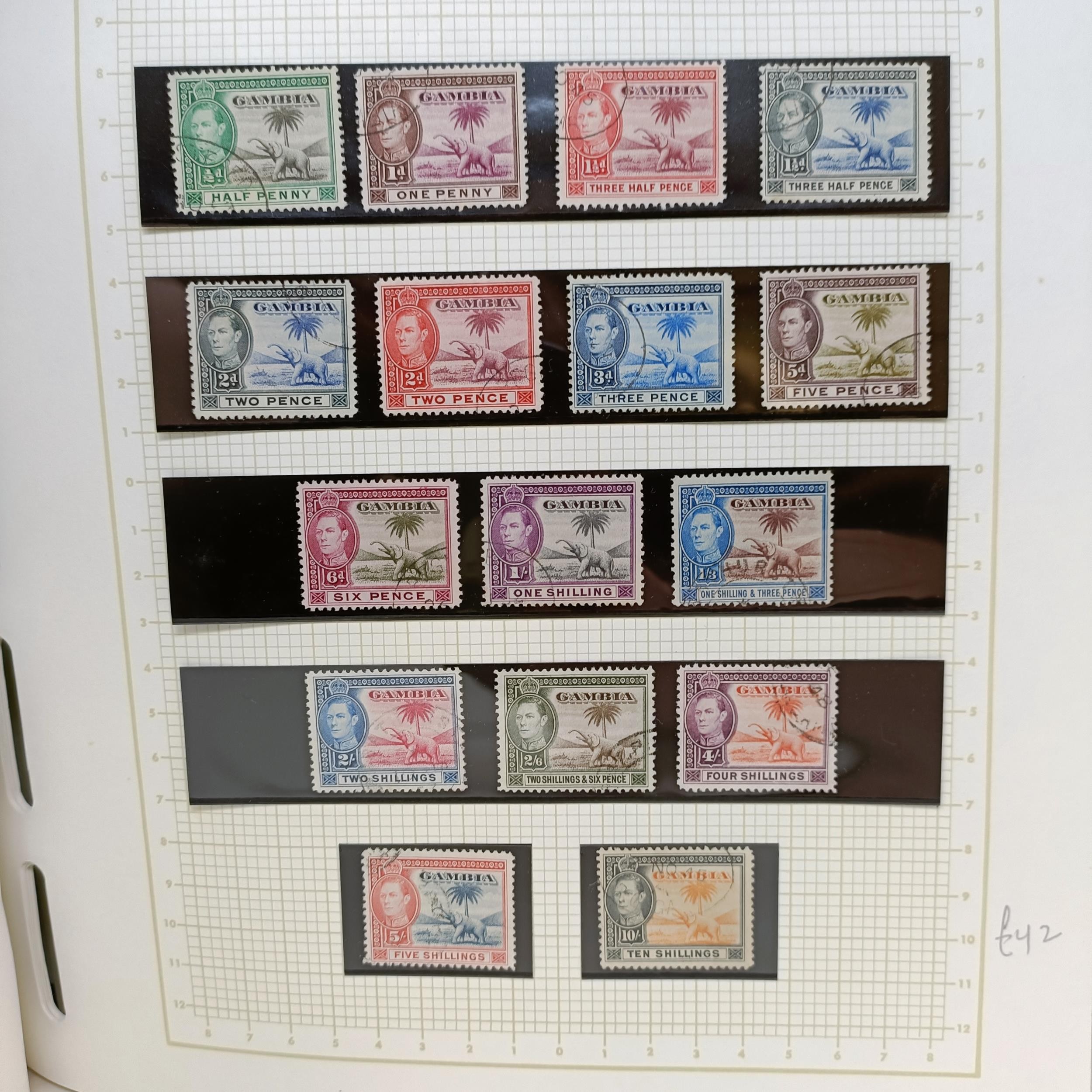 British Commonwealth - Collection in album with better GVI sets including Burma, Gold Coast, Hong - Image 31 of 36