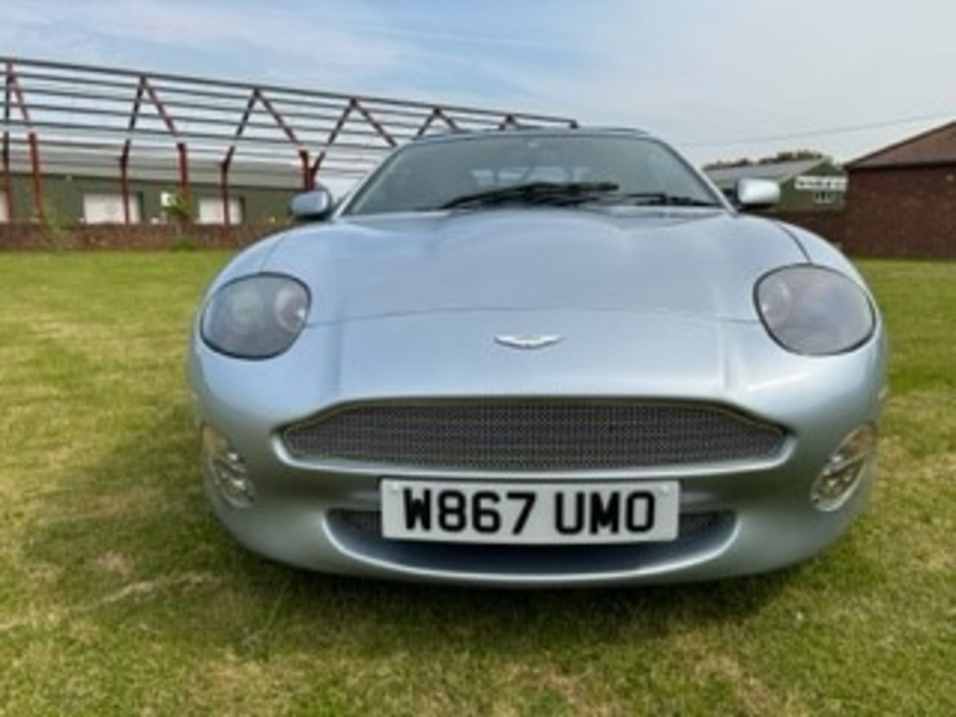 2000 Aston Martin DB7 Vantage Volante Registration number W867 UMO Light metallic blue with interior - Image 31 of 82