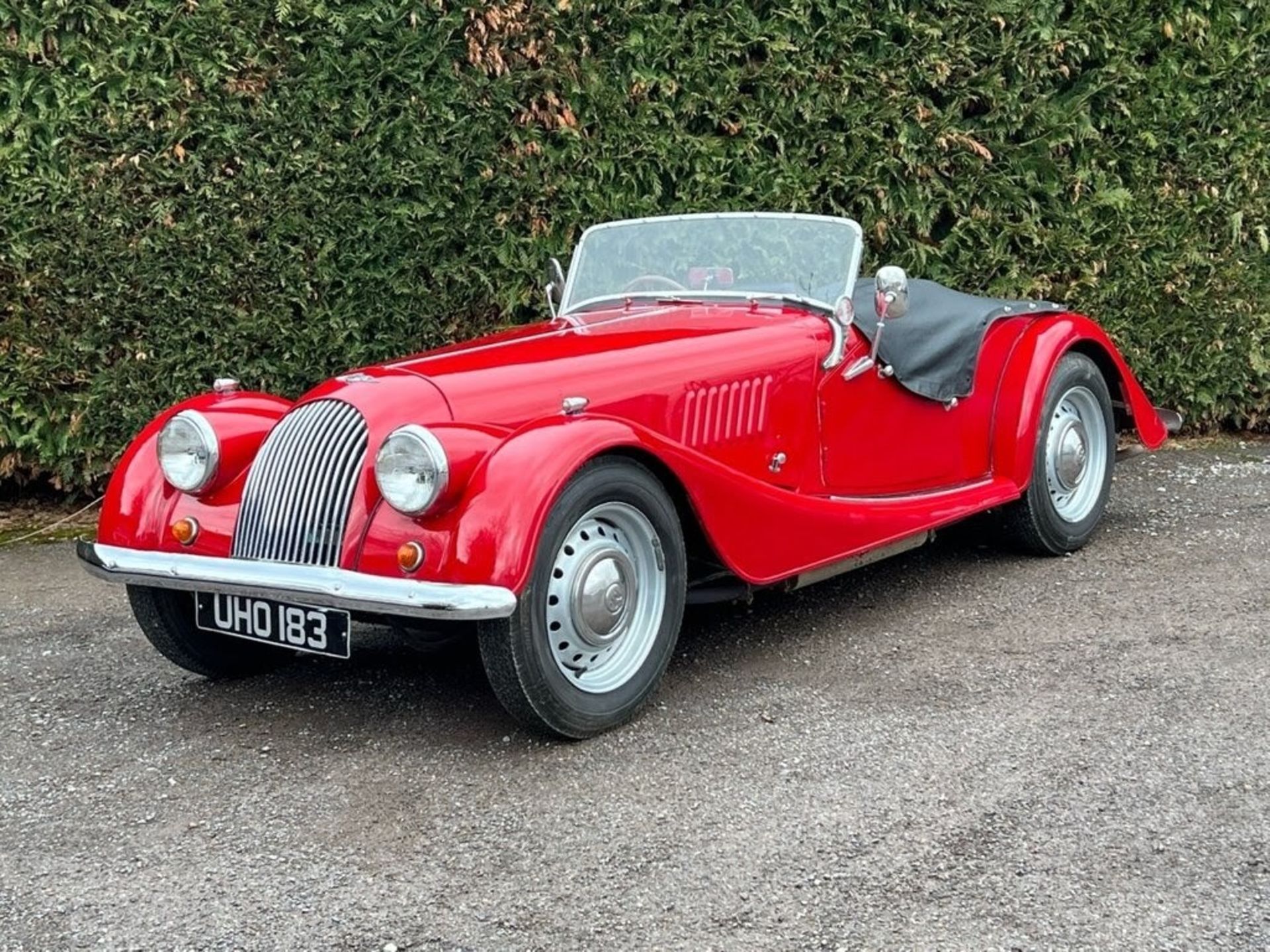 1958 Morgan 4/4 Registration number UH0 183 Chassis number A357 Engine number 391074 Wrexham red - Image 2 of 25